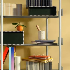 Nobuko Bokhylla 7 Hyllplan, Vit