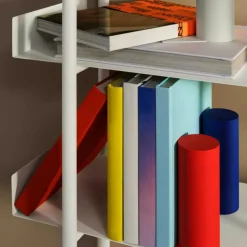 Nobuko Bokhylla 7 Hyllplan, Vit