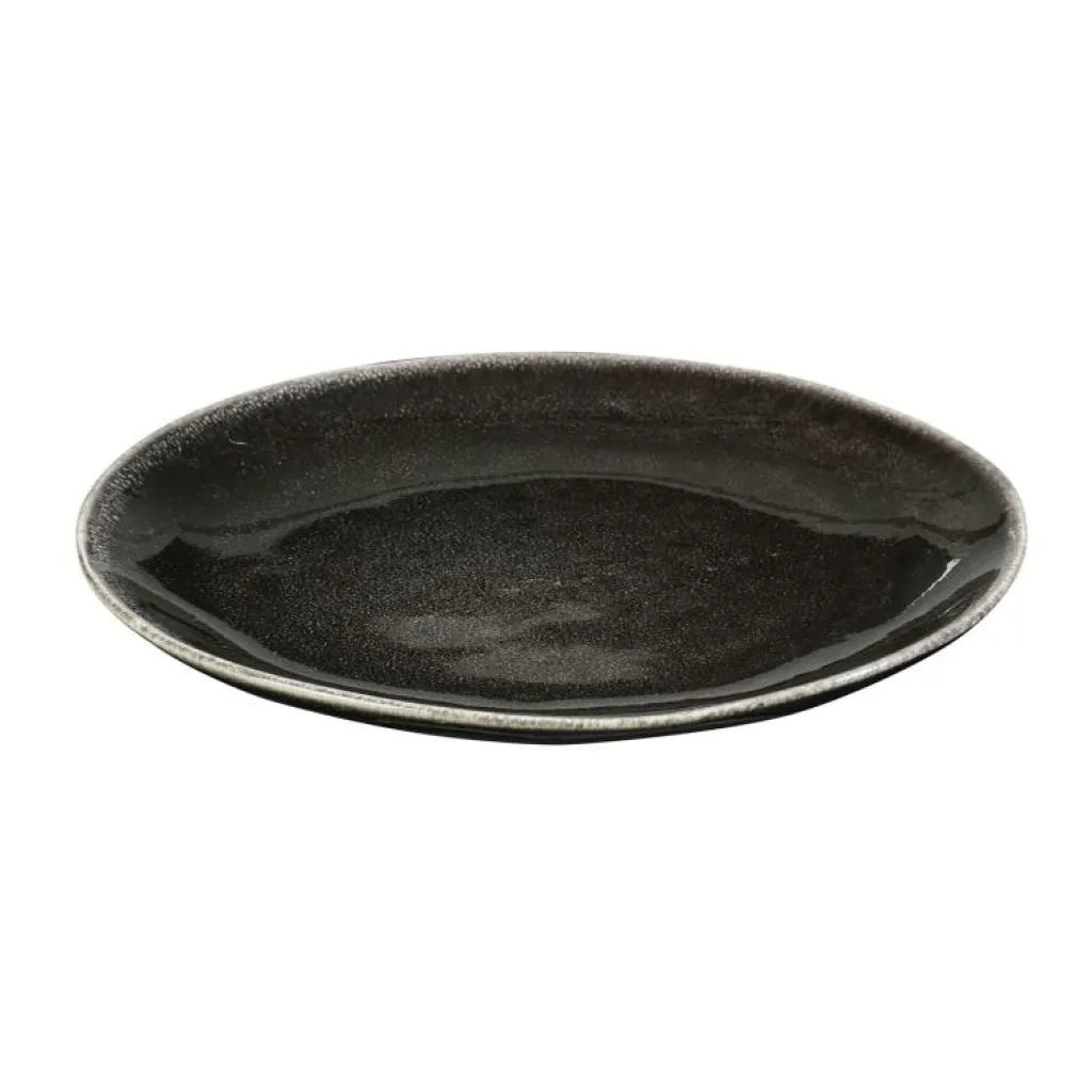 Broste Copenhagen Assietter-Nordic Coal Desserttallrik 20 cm