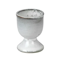 Broste Copenhagen Äggkoppar-Nordic Sand Äggkopp, Vit/grå