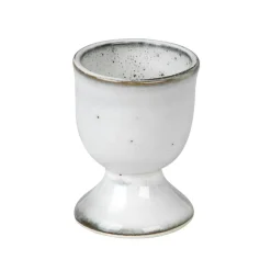 Broste Copenhagen Äggkoppar-Nordic Sand Äggkopp, Vit/grå