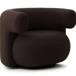 Normann Copenhagen Fåtöljer-- Burra lounge chair with return - Kvadrat Sahco Zero 001