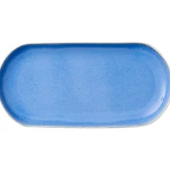 Studio Round Uppläggningsfat-North Serveringsfat 19x38 cm, Matte White/Matte Sand