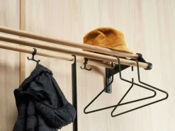 Nostalgi 291 Hatthylla 100 cm, Aluminium / Ek