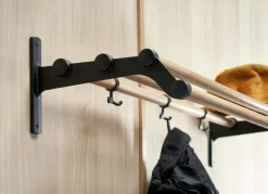 Nostalgi 291 Hatthylla 100 cm, Aluminium / Ek