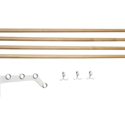 Essem Design Hatthyllor-Nostalgi 291 Påbyggnadsdel Till Hatthylla, Vit / Ask