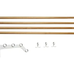 Essem Design Hatthyllor-Nostalgi 291 Påbyggnadsdel Till Hatthylla, Vit / Ask