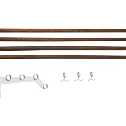 Essem Design Hatthyllor-Nostalgi 291 Påbyggnadsdel Till Hatthylla, Vit / Ask