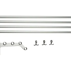 Essem Design Hatthyllor-Nostalgi 291 Påbyggnadsdel Till Hatthylla, Aluminium / Aluminium