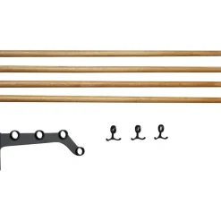 Nostalgi 291 Påbyggnadsdel Till Hatthylla, Svart / Ask