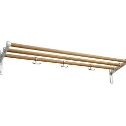 Nostalgi Hatthylla / Skohylla 100 cm, Aluminium / Ek