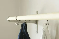 Nostalgi Hatthylla / Skohylla 100 cm, Aluminium / Ek