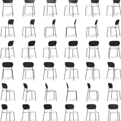 Decotique Stolar-Note Stol, / Vit Bouclé