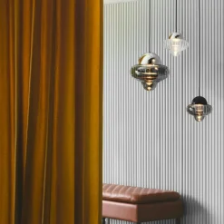 Nutty Pendel, Klar / Krom