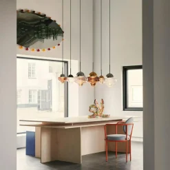 Nutty Pendel, Klar / Krom