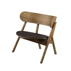 Northern Fåtöljer-Oaki Loungestol, Rökt Ek