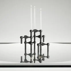 Decotique Soffbord-Observe Soffbord 89x89 cm, Rökfärgat Glas / Spegelglas