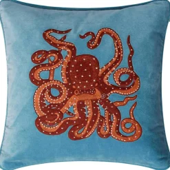 Chhatwal & Jonsson Prydnadskuddar & Fodral-Octopus Kuddfodral 50x50 cm, Beige