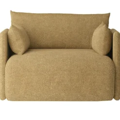 Audo Copenhagen Fåtöljer-Offset Fåtölj, Bouclé Gold