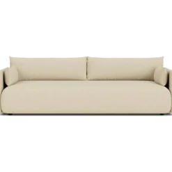 Audo Copenhagen 3-Sitssoffor-Offset 3-sitssoffa, Bouclé 02 Beige