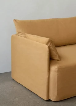 Offset Soffa 3-Sits Avtagbar Klädsel, Logan Flint