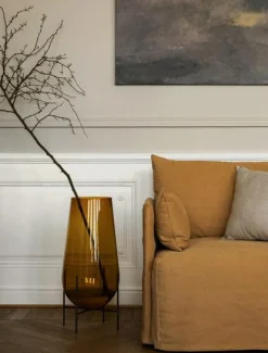 Offset Soffa 3-Sits Avtagbar Klädsel, Logan Flint