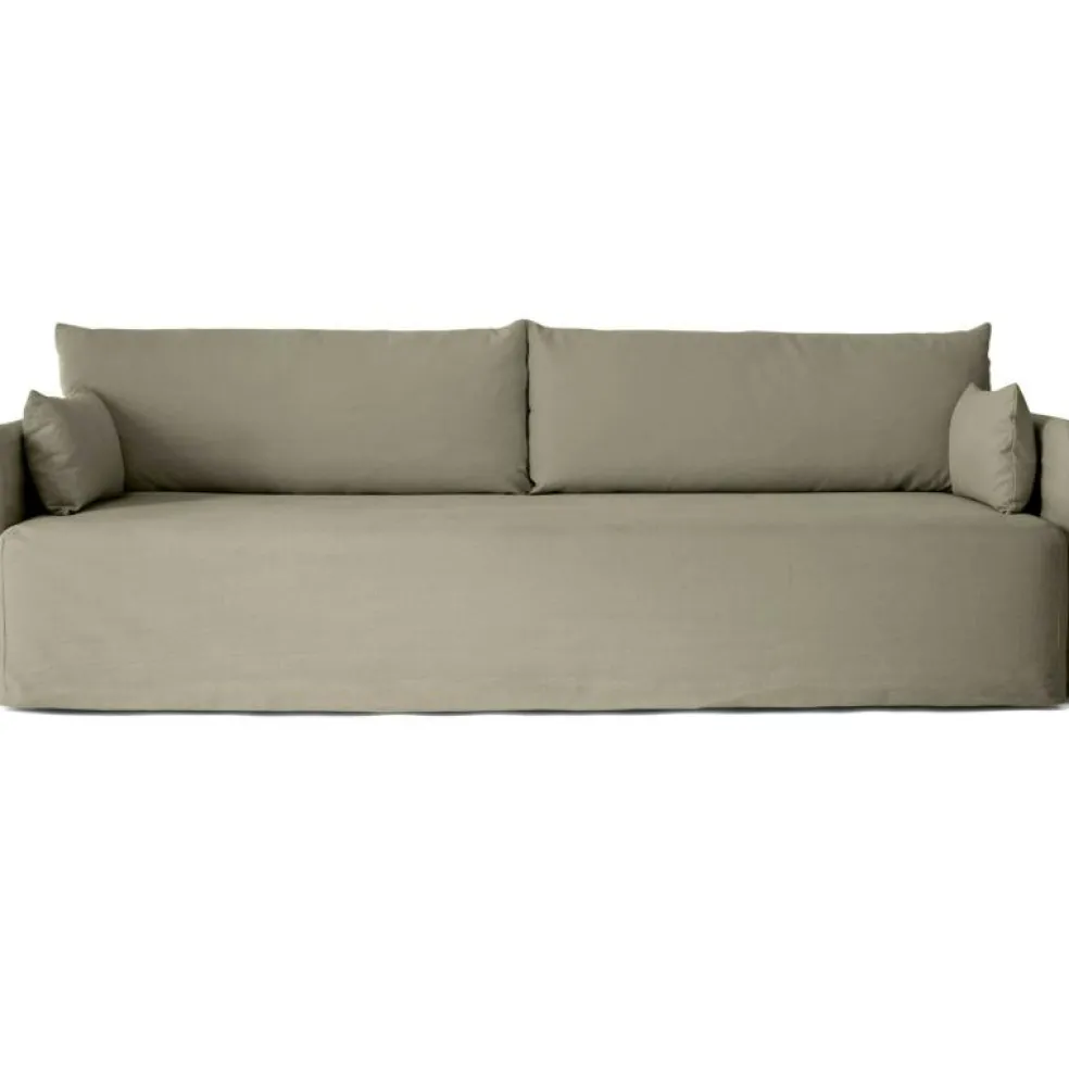 Offset Soffa 3-Sits Avtagbar Klädsel, Logan Flint