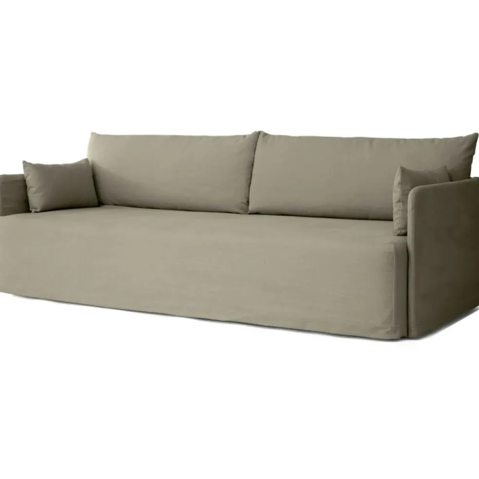 Offset Soffa 3-Sits Avtagbar Klädsel, Logan Flint