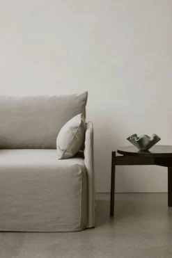 Offset Soffa 3-Sits Avtagbar Klädsel, Logan Flint