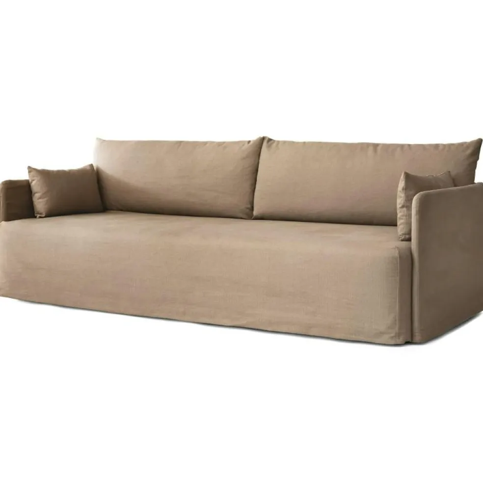 Offset Soffa 3-Sits Avtagbar Klädsel, Logan Flint