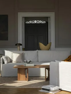 Offset Soffa 3-Sits Avtagbar Klädsel, Logan Flint