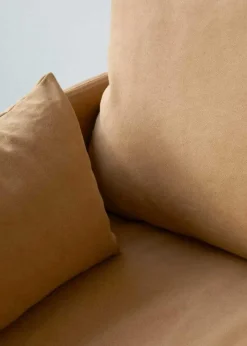 Offset Soffa 3-Sits Avtagbar Klädsel, Logan Flint