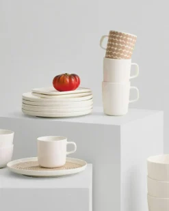 Oiva Tallrik 20 cm, Vit