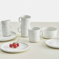 Marimekko Tekoppar|Kaffekoppar-Oiva/Unikko Mugg 25 cl, Vit