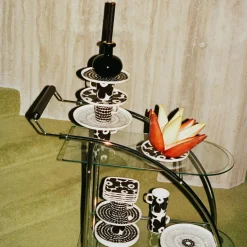 Oiva/Unikko Mugg 40 cl, Vit / Caramel