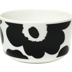 Marimekko Serveringsskålar-Oiva/Unikko Skål, Svart / Vit