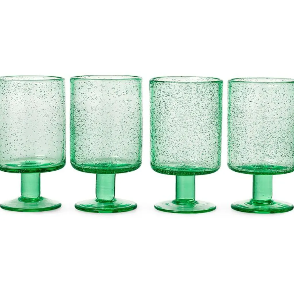 Ferm Living Vinglas|Dricksglas-Oli Vinglas Återvunnet Glas 22 cl