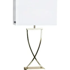 By Rydéns Bordslampor-Omega Bordslampa 69 cm, Mässing / Vit