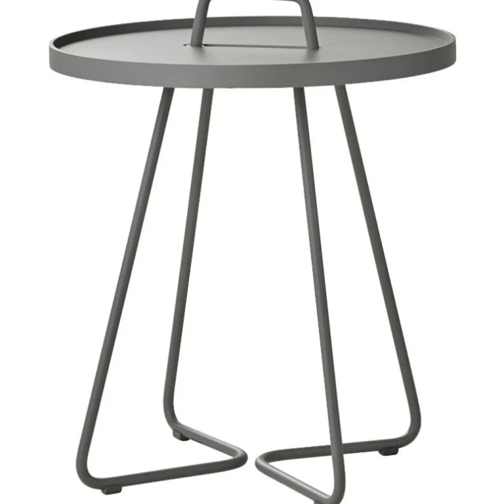 Cane-line Sidobord & Småbord-On The Move Sidobord Liten, Mörkgrön