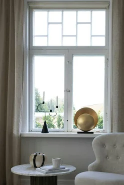 Globen Lighting Bordslampor-Orbit Bordslampa, Beige / Travertin