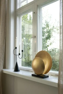 Globen Lighting Bordslampor-Orbit Bordslampa, Beige / Travertin