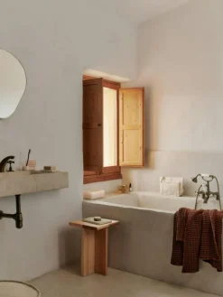 Organic Badhandduk 70x140 cm, Brown Clay