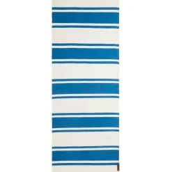 Lexington Bomulls- & Trasmattor-Organic Striped Cotton Matta 80x220 cm, Beige