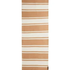 Lexington Bomulls- & Trasmattor-Organic Striped Cotton Matta 80x220 cm, Beige