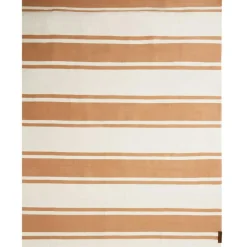 Lexington Bomulls- & Trasmattor-Organic Striped Cotton Matta 80x220 cm, Beige
