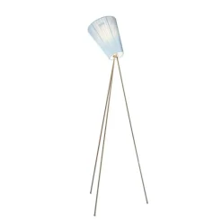 Northern Golvlampor-Oslo Wood Golvlampa, Black/Beige