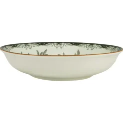 Ostindia Floris Djup Tallrik 22 cm, Grön