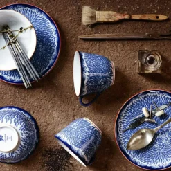 Rörstrand Tekoppar-Ostindia Floris Mugg 30 cl, Grön