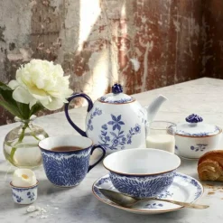 Rörstrand Tekoppar-Ostindia Floris Mugg 30 cl, Grön