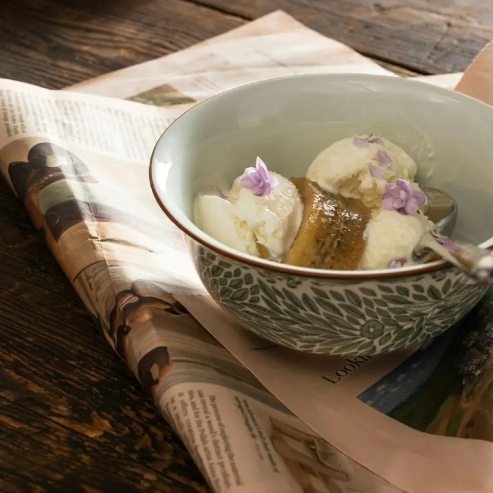 Ostindia Floris Skål 50 cl, Grön